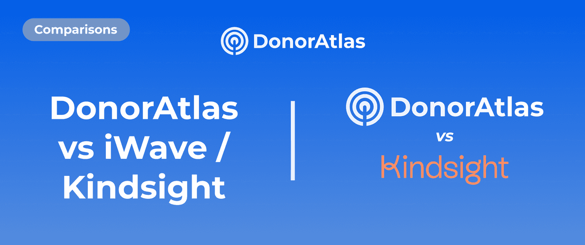 DonorAtlas vs iWave (Kindsight)